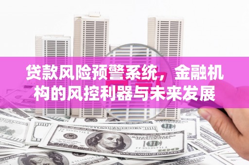 杭州贷款风险预警系统，金融机构的风控利器与未来发展