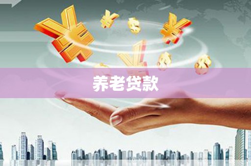 蒲城养老贷款