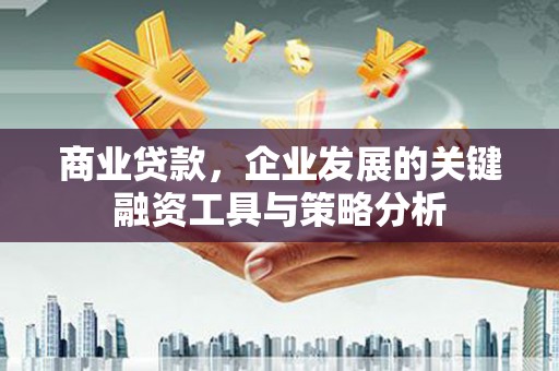 和平商业贷款，企业发展的关键融资工具与策略分析