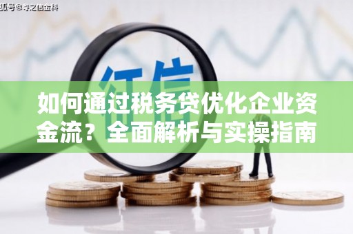 东川如何通过税务贷优化企业资金流？全面解析与实操指南