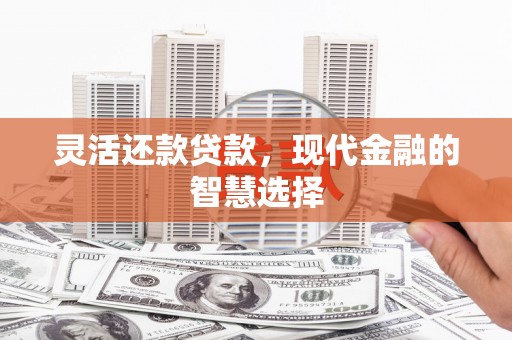 厦门灵活还款贷款，现代金融的智慧选择
