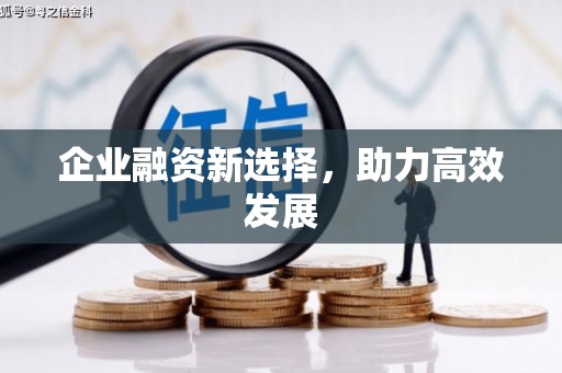 清城企业融资新选择，助力高效发展