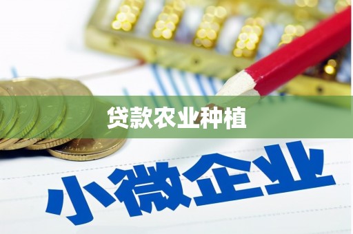 云南贷款农业种植