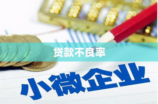 麦积贷款不良率